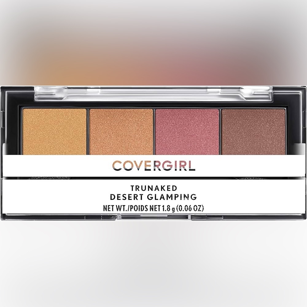 COVERGIRL Trunaked Eyeshadow Palette - Gold, Pink, Brown "Desert Glamping"